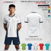 Hình ảnh bộ quần áo đá bóng không logo Strive màu trắng