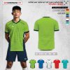 Mẫu quần áo đá bóng không logo Strive màu xanh lá